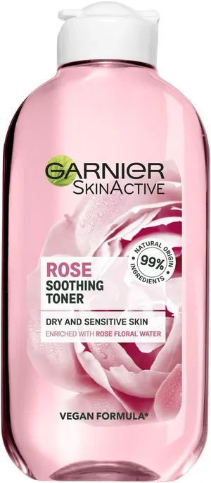 Garnier SkinActive Rose Soothing Toner with Rose Water for Dry & Sensitive Skin 200ml